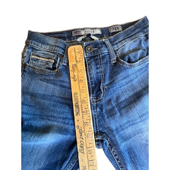 BKE Aiden Jeans Size 31R (Measures differently) Bootcut Cotton Blend Cowboy Rode - Picture 10 of 11